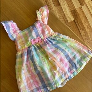 Penelope Mack Pastel Plaid Sundress in Pink, Blue, Green, Yellow